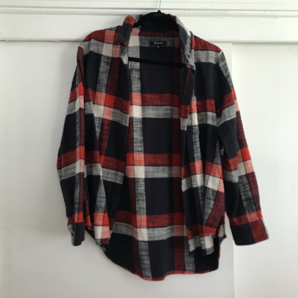Madewell plaid shirt